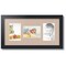 ArtToFrames Collage Photo Picture Frame with 3 - 4x6 inch Openings, Framed in Black with Over 62 Mat Color Options and Regular Glass (CSM-3926-113)